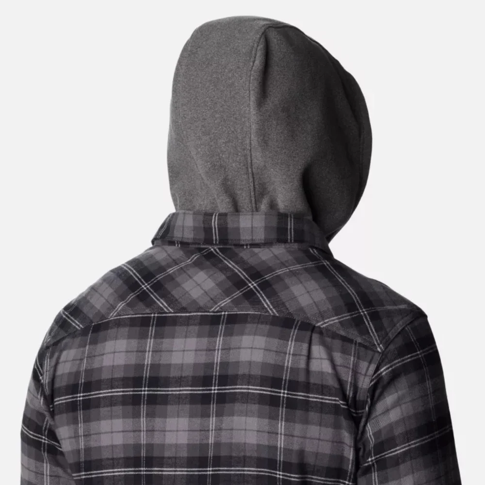 NWT Columbia Men's 'Flare Gun' Stretch Flannel Hoodie, Shacket